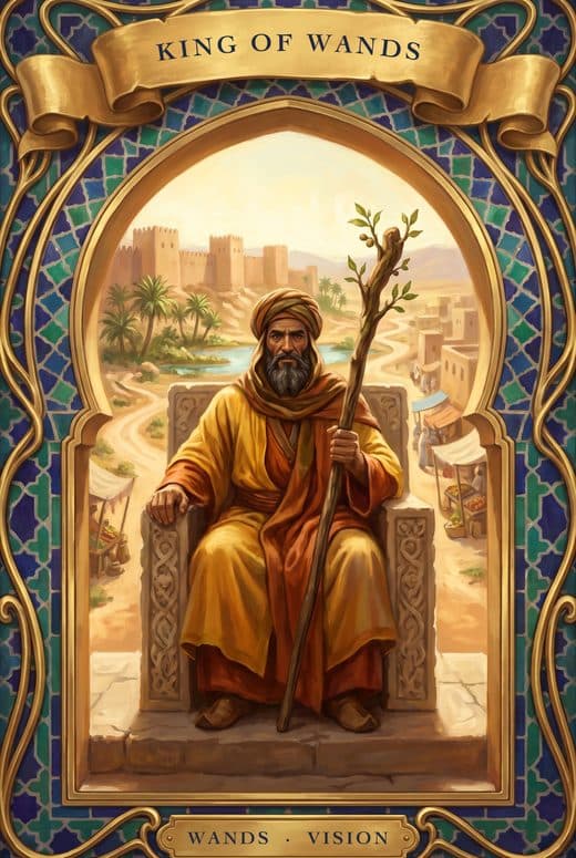 King of Wands, KING OF WANDS