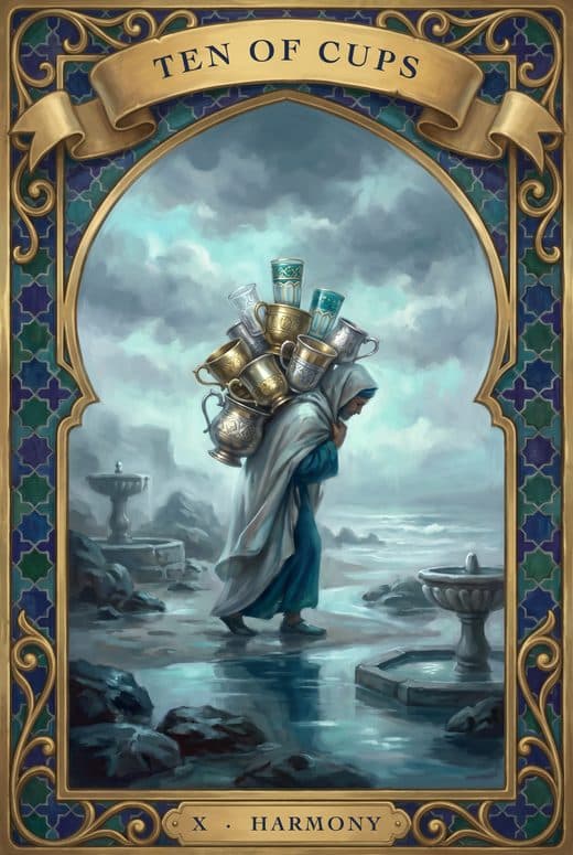 Ten of Cups, TEN OF CUPS