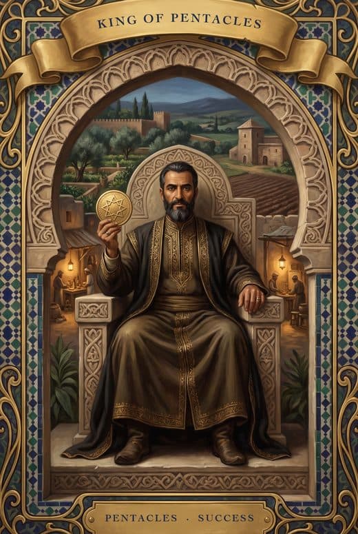 King of Pentacles, KING OF PENTACLES