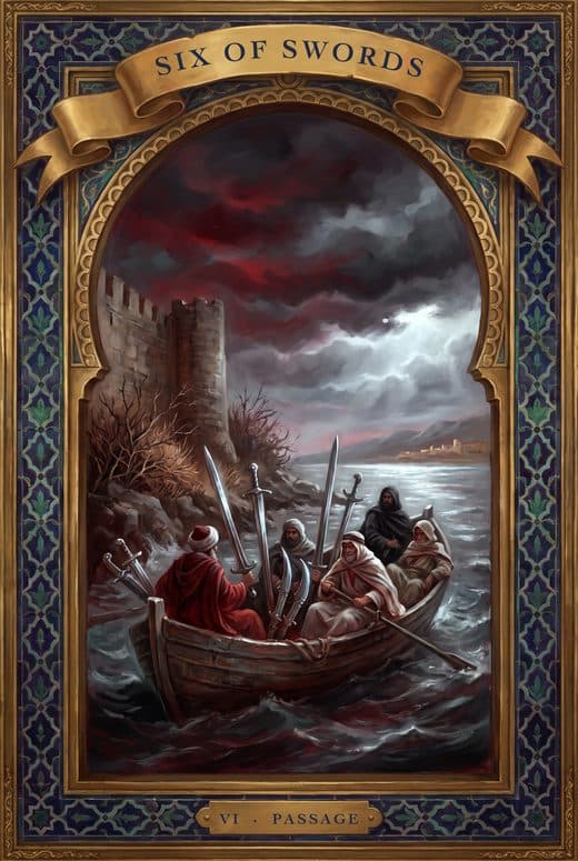 Six of Swords, SIX OF SWORDS